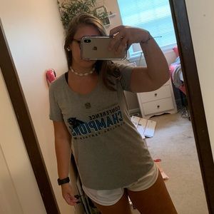 carolina panthers nike super bowl shirt